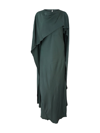 Simkhai Izel Cape Gown in Cypress