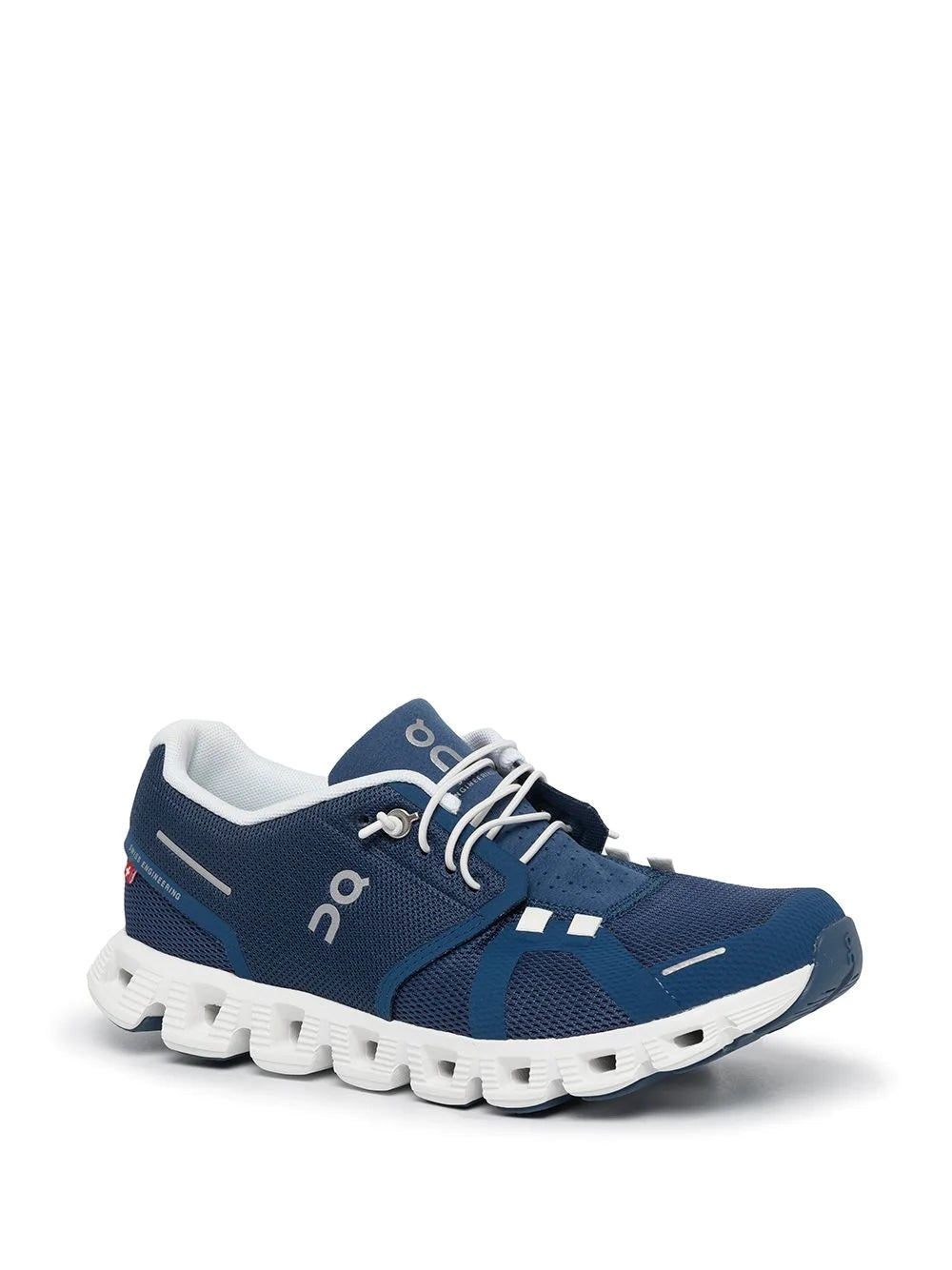 On Running Cloud 5 Sneakers Denim | White