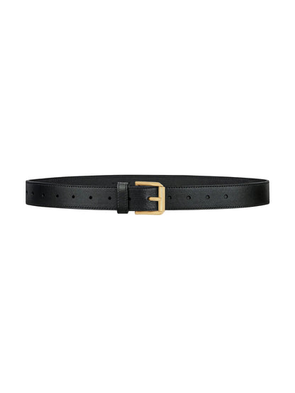 Givenchy 30mm Voyou Metal Belt in Black