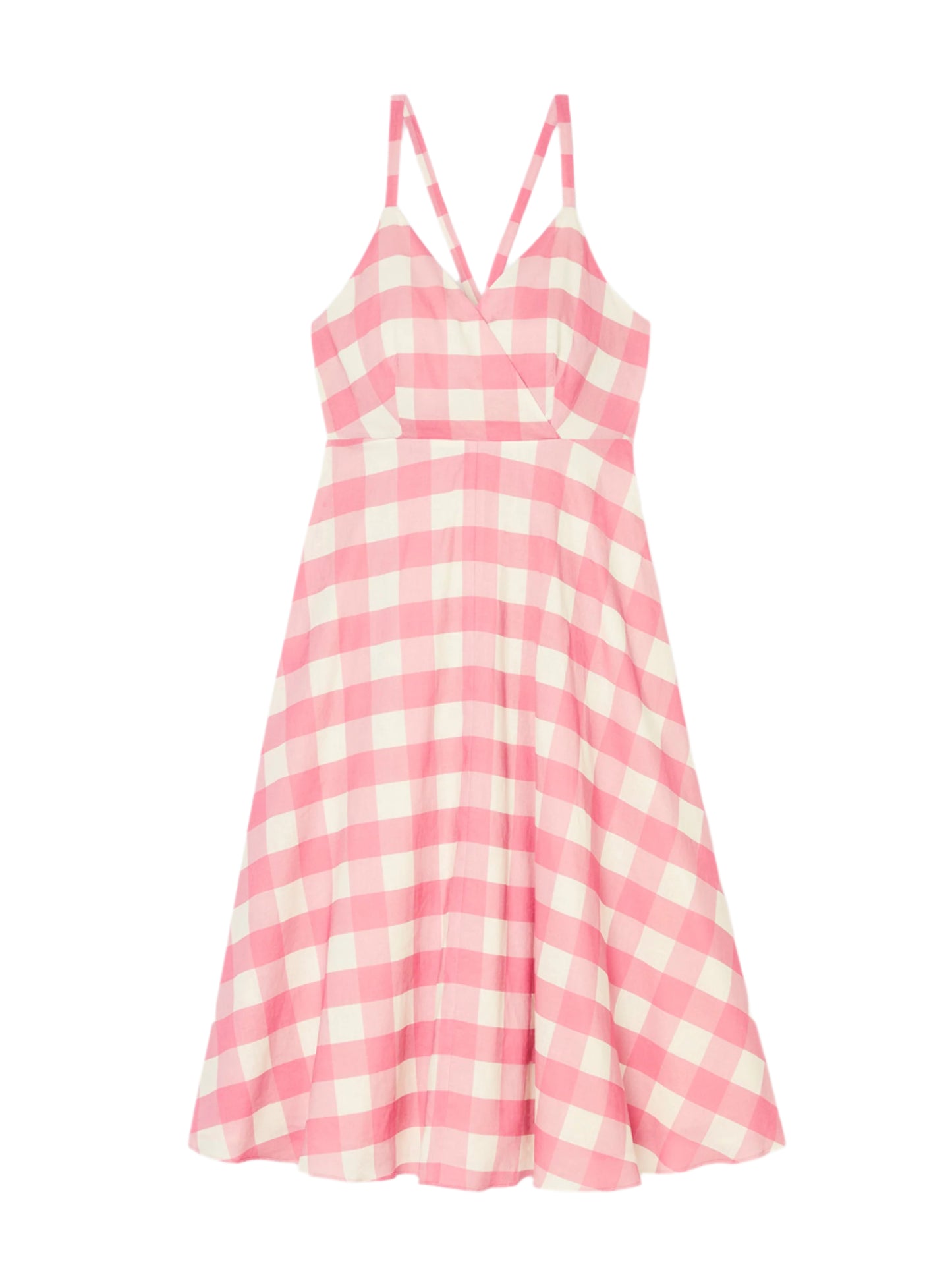 Tara Jarmon Ryveline Pink Gingham Dress