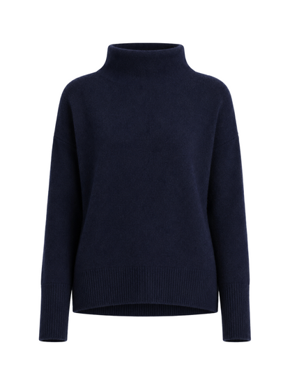 Vince Plush Cashmere Funnel-Neck Pullover Sweater (More Colors)