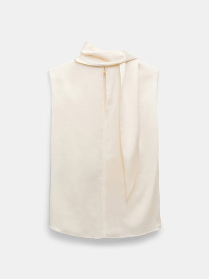Dorothee Schumacher Sense Of Shine Blouse in Eggshell