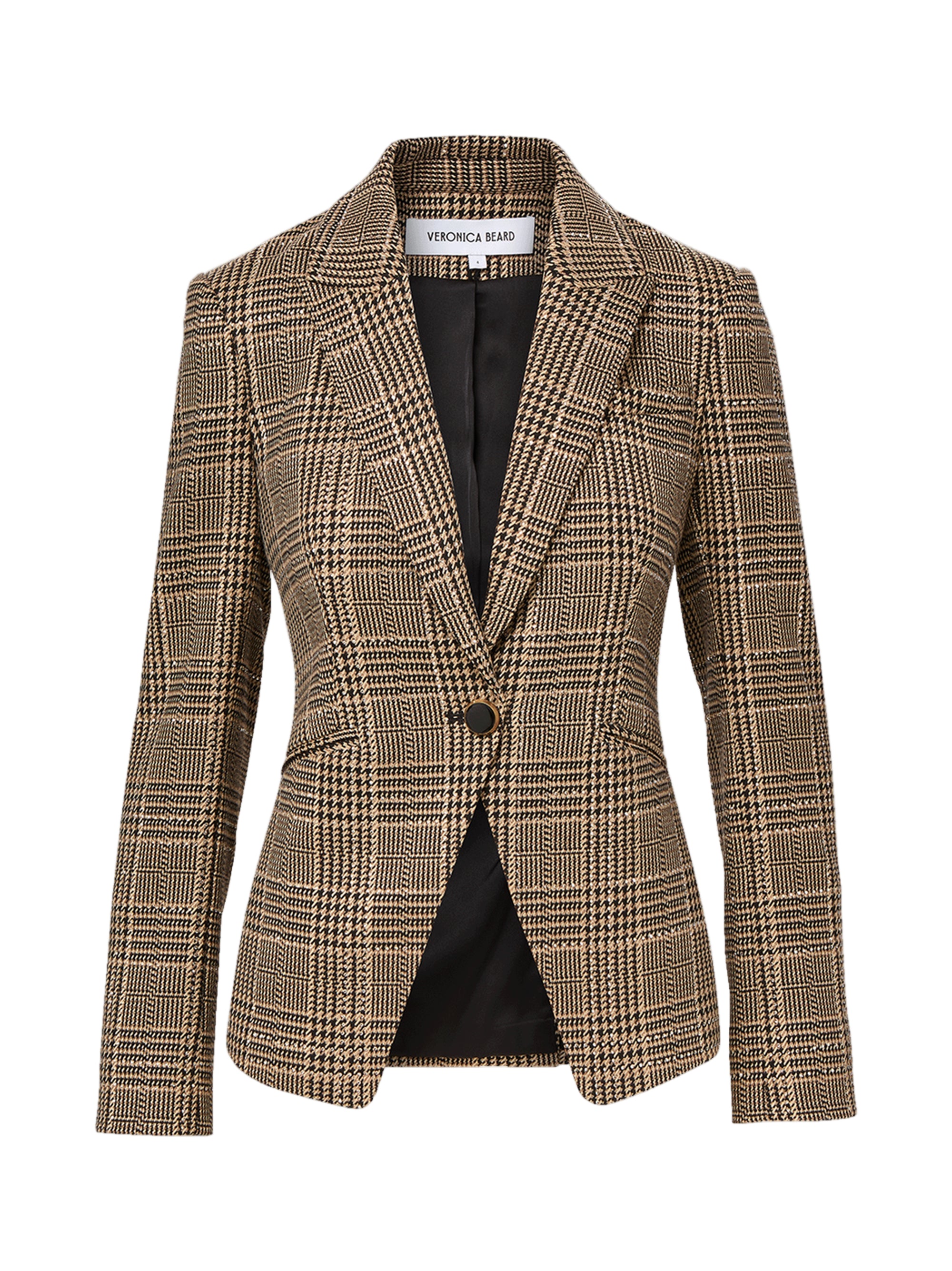 Veronica Beard Kendryn Embellished Dickey Jacket in Black Multi