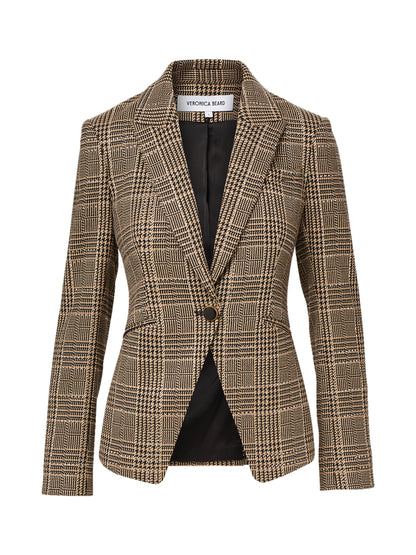 Veronica Beard Kendryn Embellished Dickey Jacket in Black Multi
