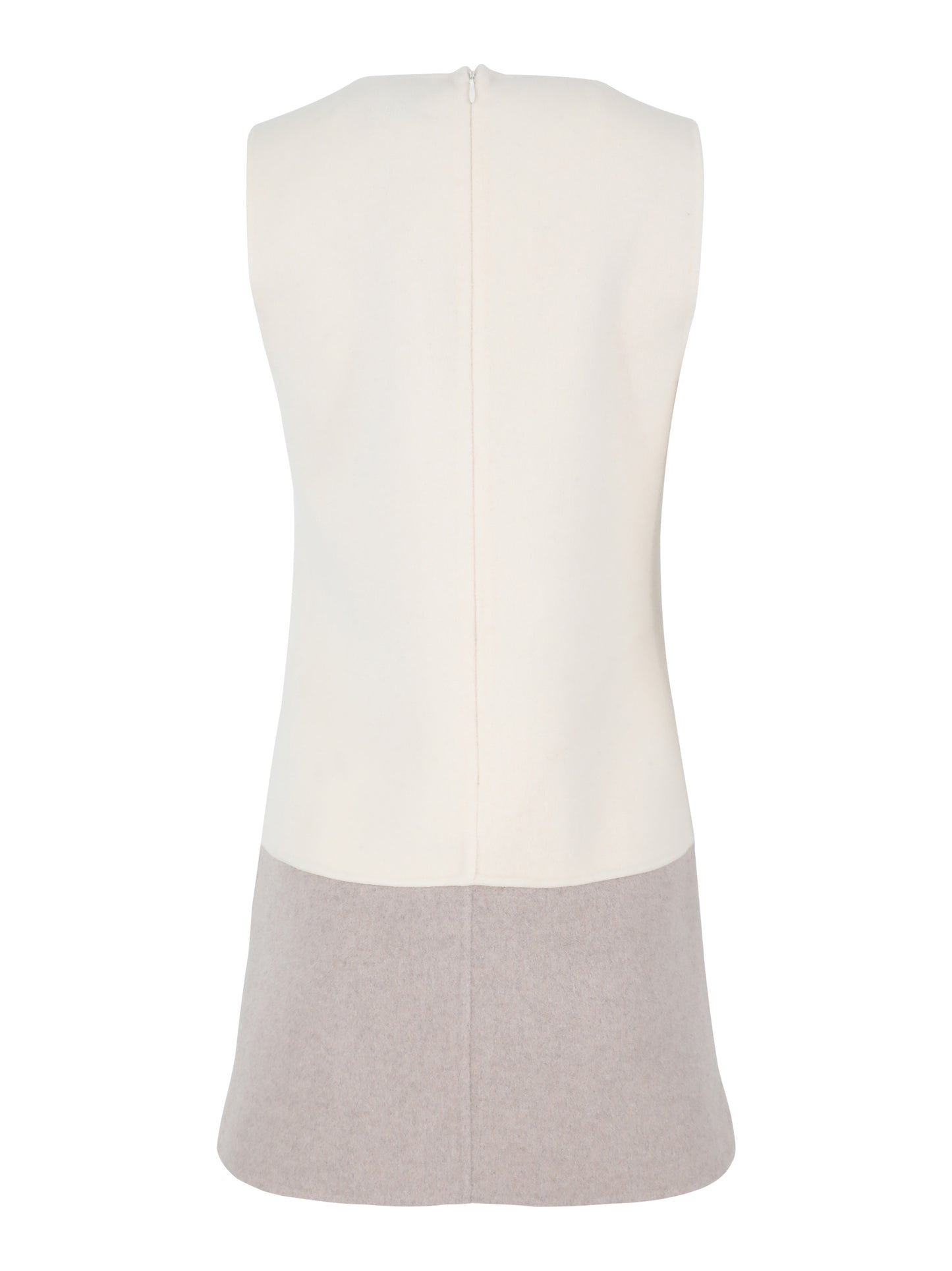 SEROYA Astin Dress in Eggshell/Driftwood
