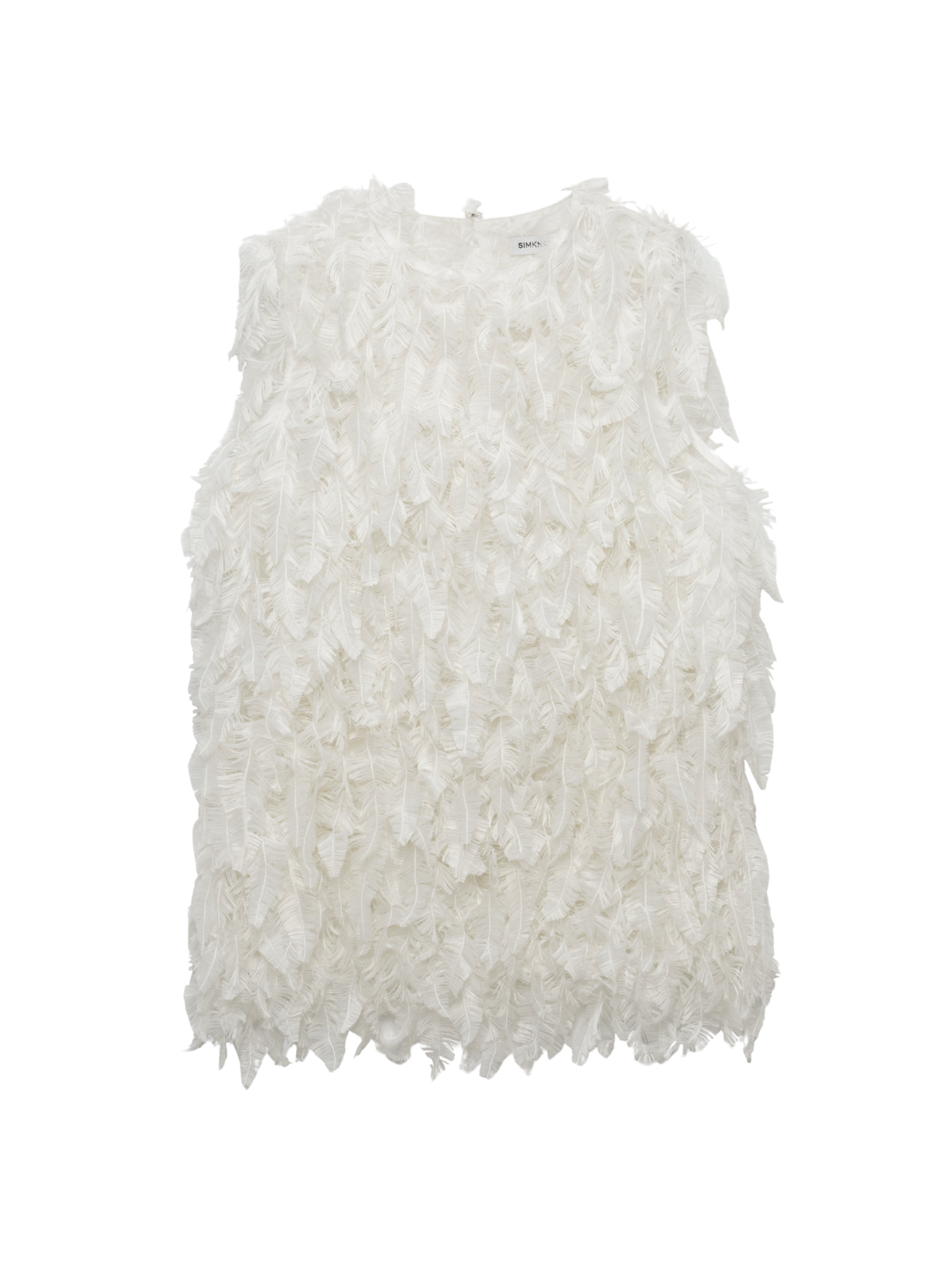 Fei Feathery Satin S/L Top