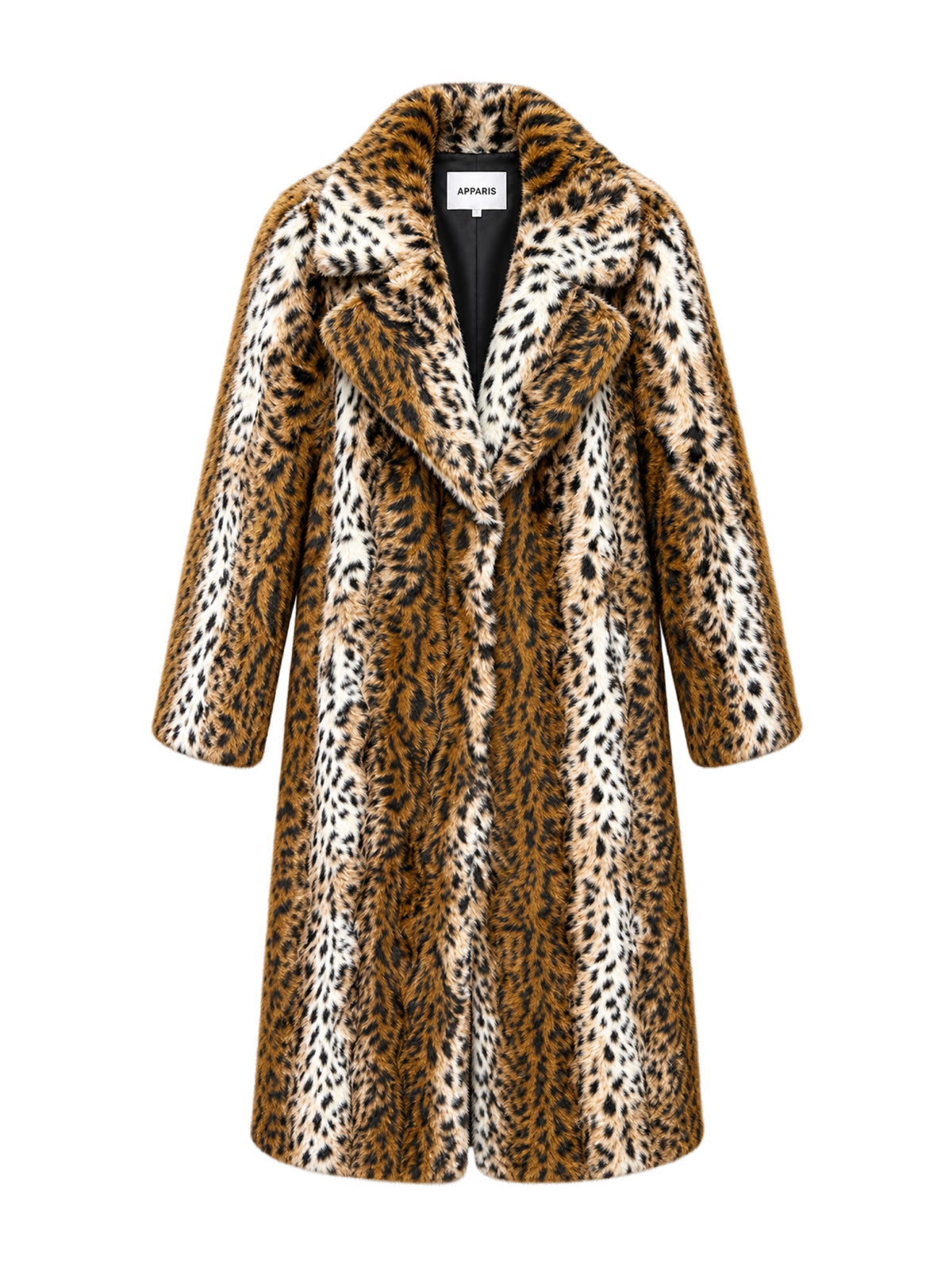 Gabrielle Shaved Leopard Maxi Coat