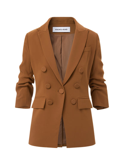 Veronica Beard Tomi Jacket in Deep Ochre