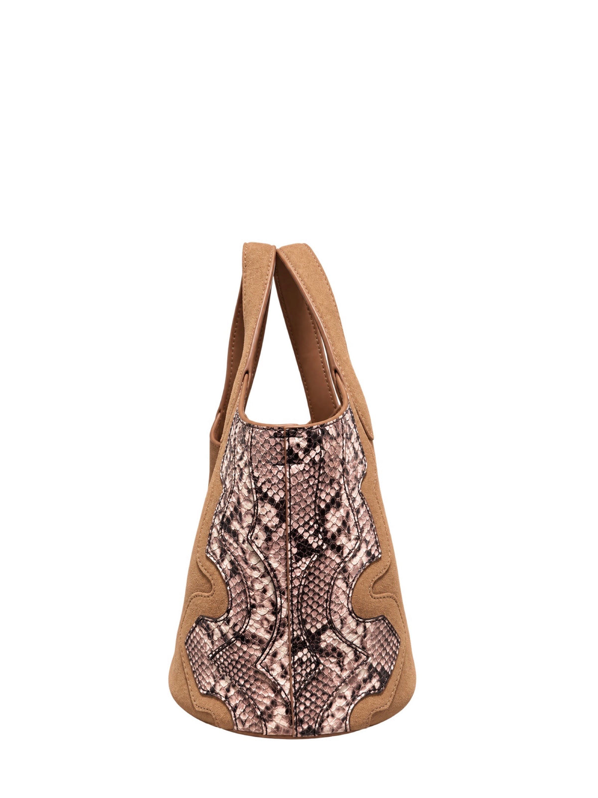 Snake Embossed Anchor Bag