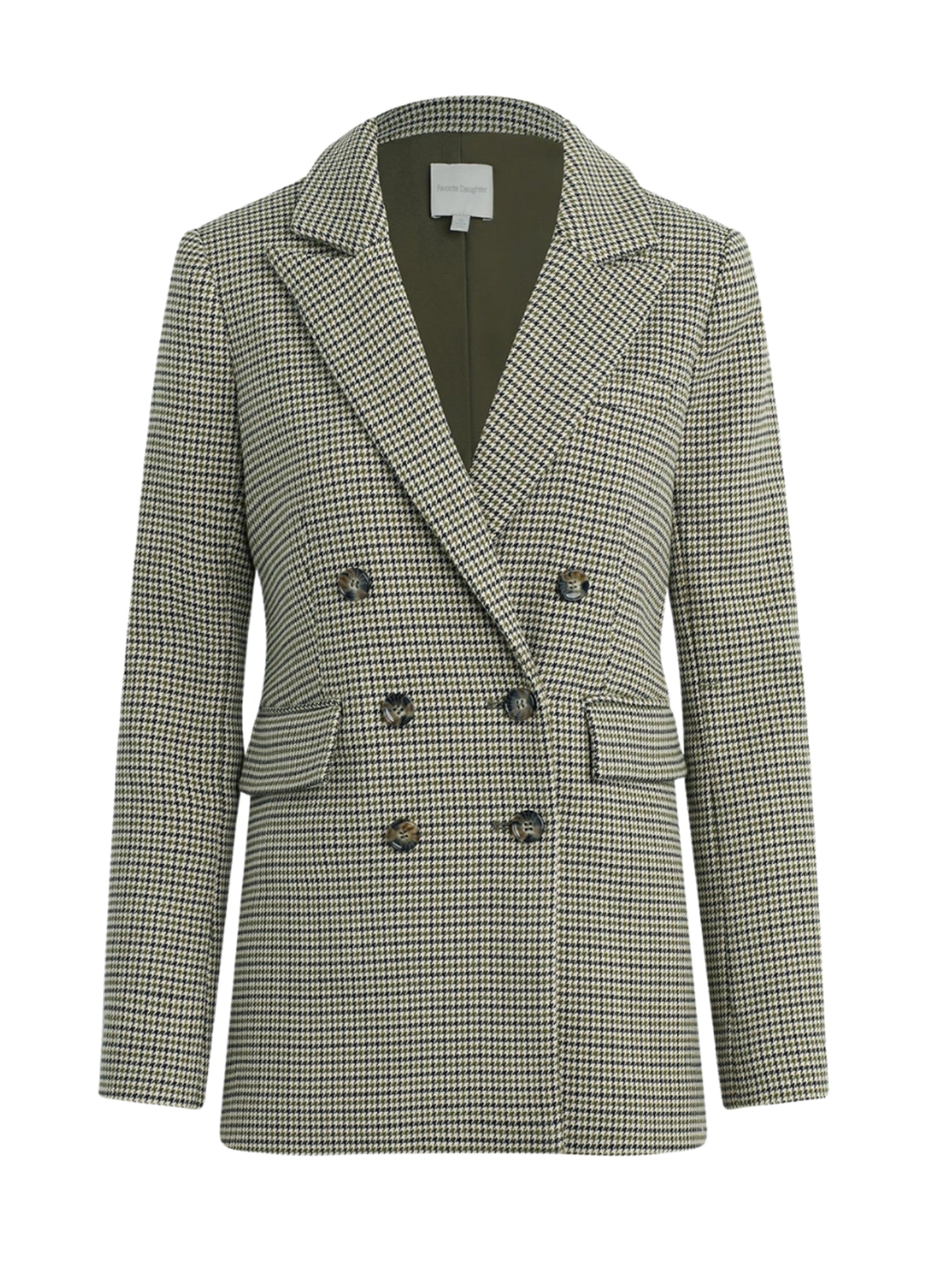Favorite Daughter Phoebe Blazer in Cheshire Houndstooth