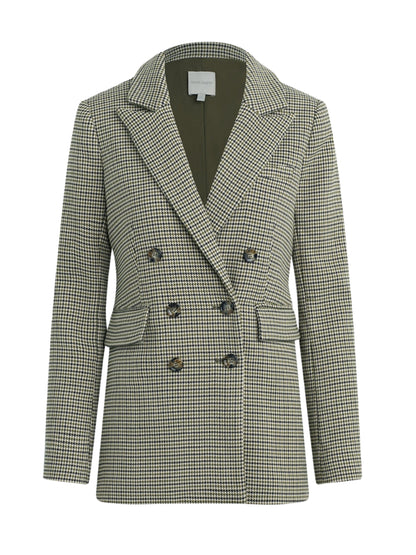 Favorite Daughter Phoebe Blazer in Cheshire Houndstooth