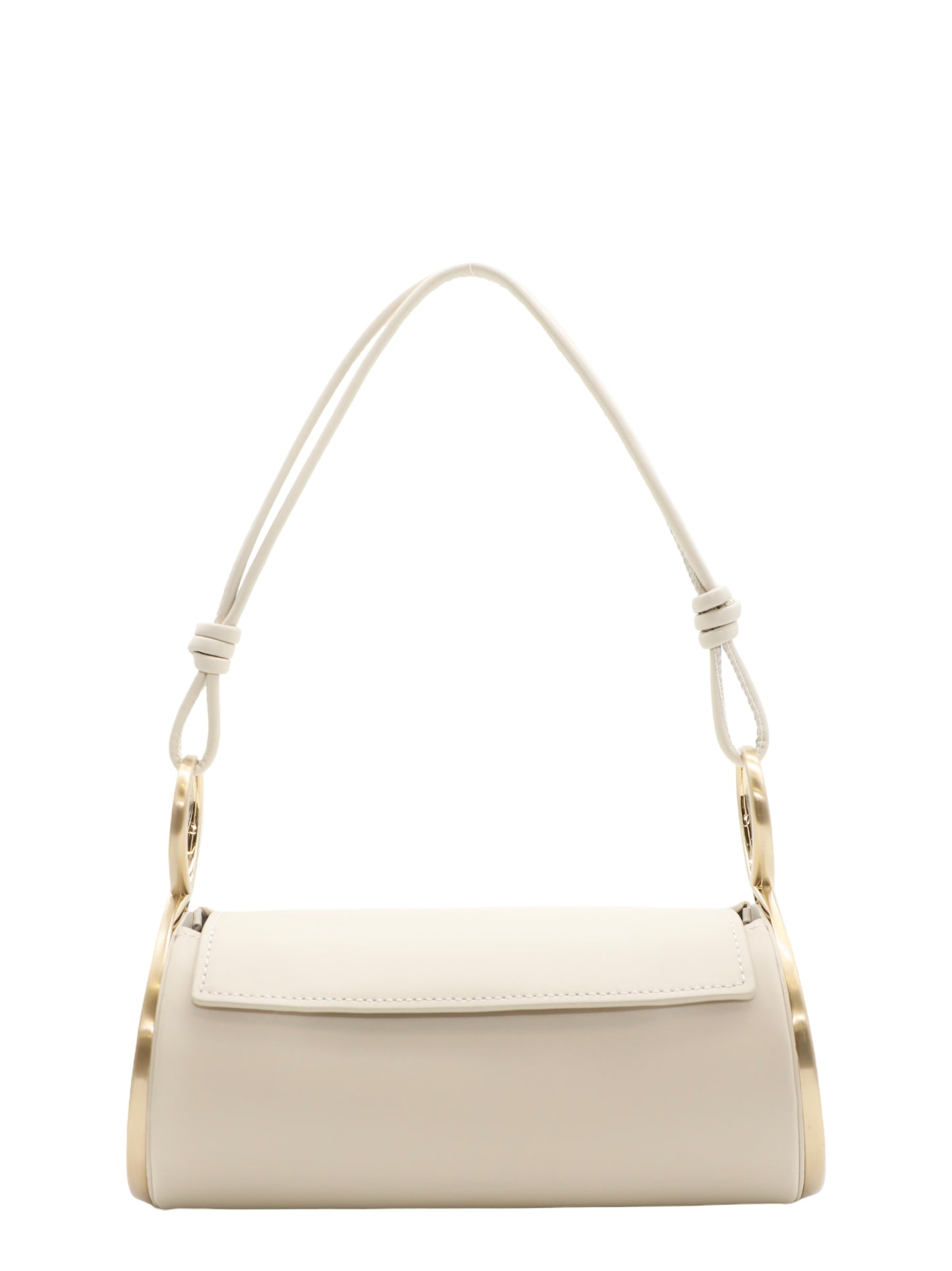 Cult Gaia Dahlia Shoulder Bag in Off White