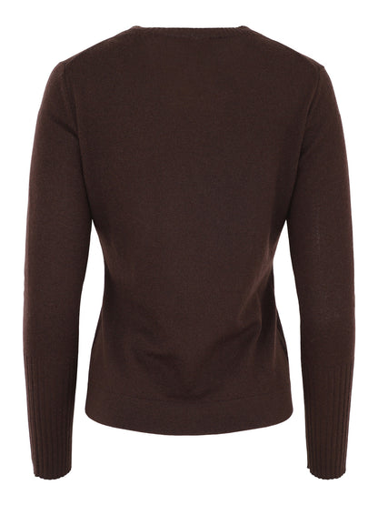 Kinross Crewneck in Chocolate