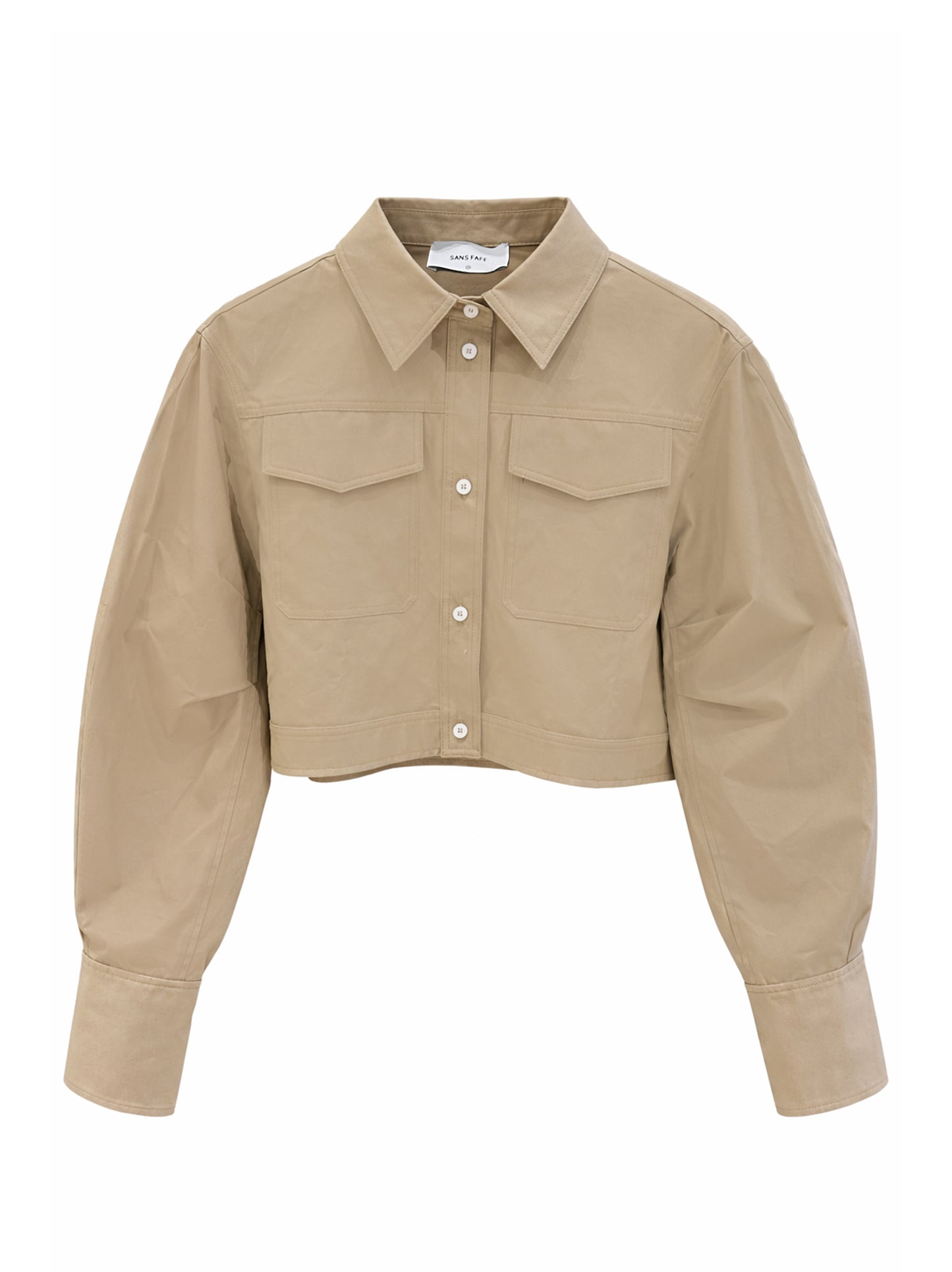 Sans Faff Torino Top in Camel