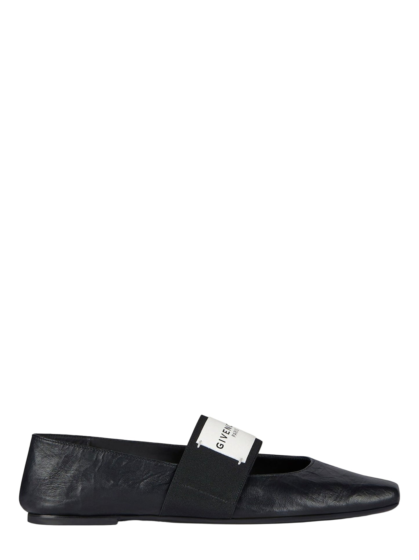 Givenchy Sliced Square Ballerina in Black