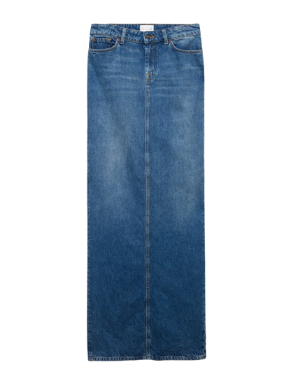 7 For All Mankind Full Length Skirt in Midtown