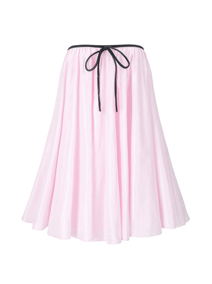 Staud Sofia Dress in Puff Pink