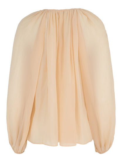 Ulla Johnson Safa Blouse in Peony