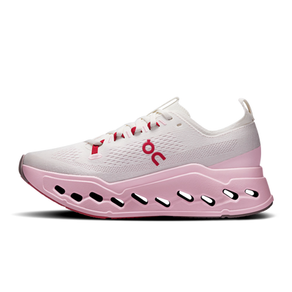 On Running Women's Cloudsurfer Max in Ivory/Peony