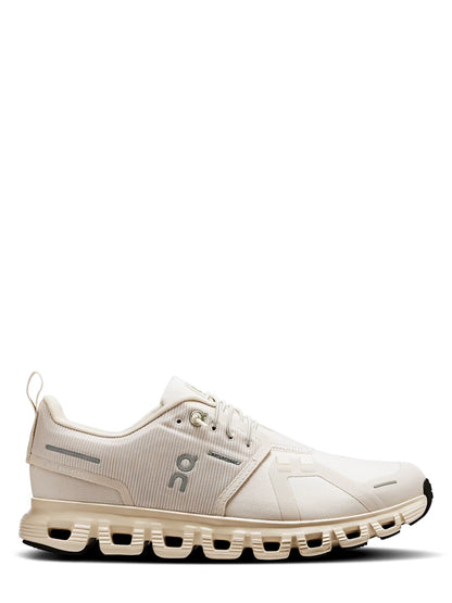 On Running Women's Cloud 6 Waterproof Sneaker in Pearl/Cream