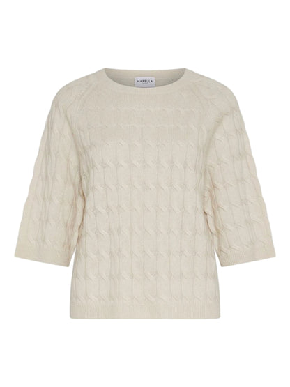 Marella Franz Sweater in Ivory