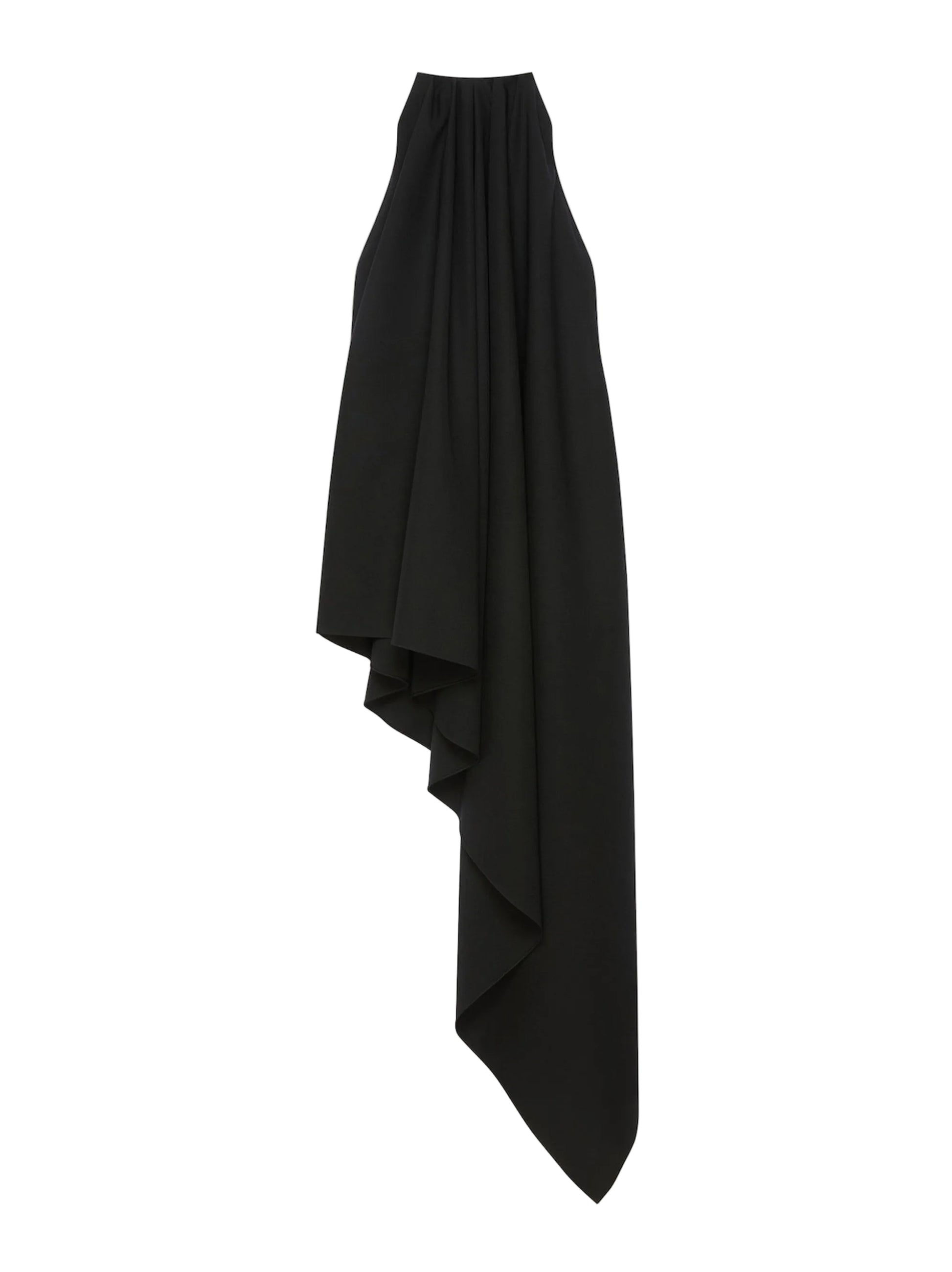 Givenchy Draped Asymmetric Halter Dress in Black Leigh's of Breton Village Givenchy Draped Asymmetric Halter Dress in Black Leigh's of Breton Village