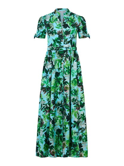Saloni Ena Dress in Watercolor Garden