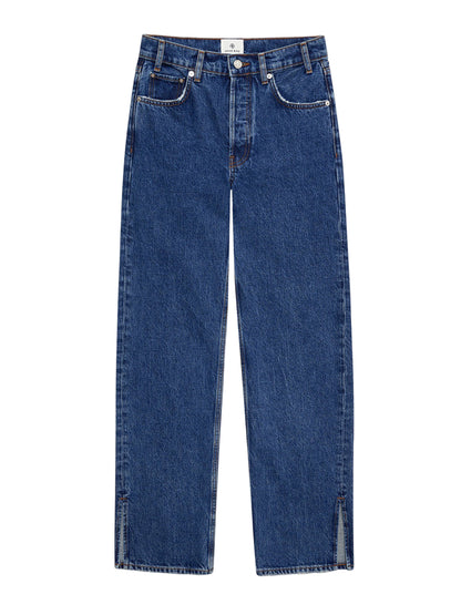 Anine Bing Roy Jean 31" in Washed Blue