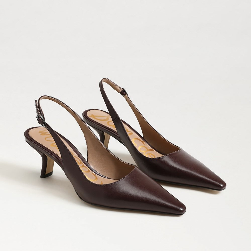 Sam Edelman Bianka Slingback Pump in Spiced Pecan