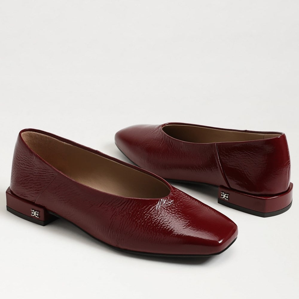 Sam Edelman Kasey Flat in French Merlot