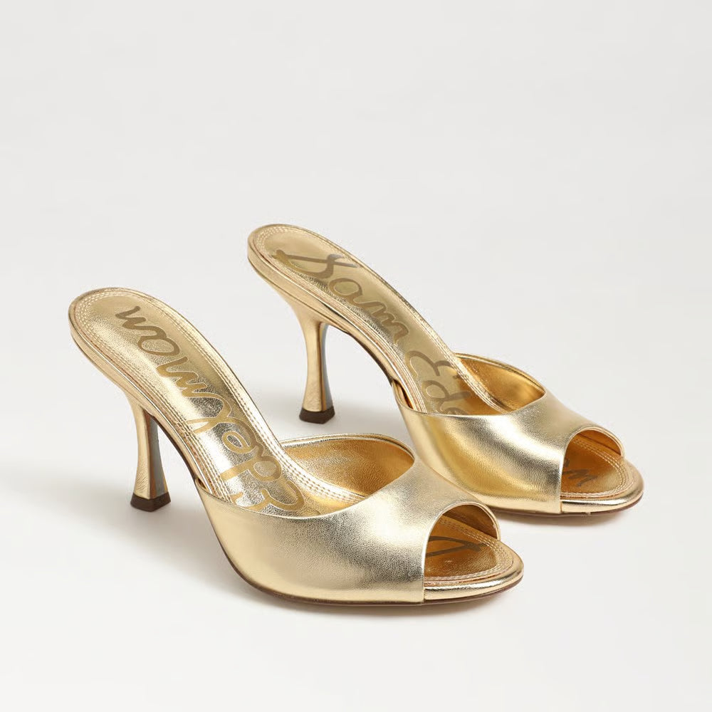 Sam Edelman Jeanie Mule in Amber Gold