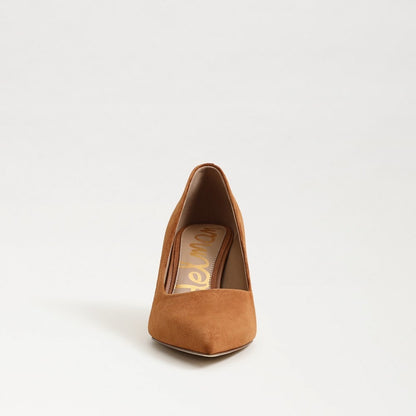 Sam Edelman Vienna Pointed Toe Pump in Frontier Brown