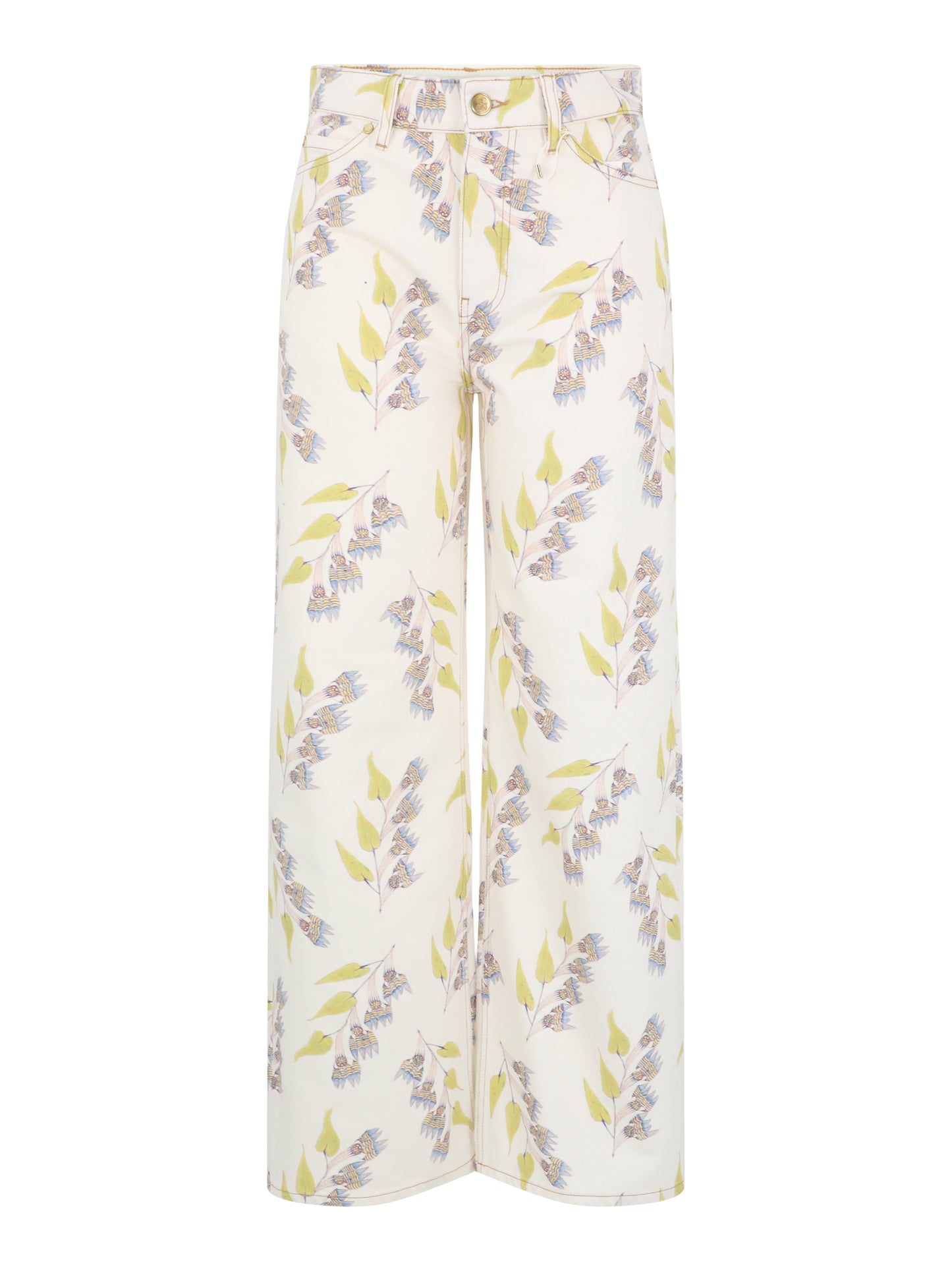 Ulla Johnson Willow Wide Leg Jean in Infinite Flower