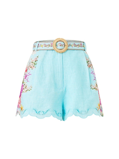 Camilla Tuck Front Short in Bazaar Blooms