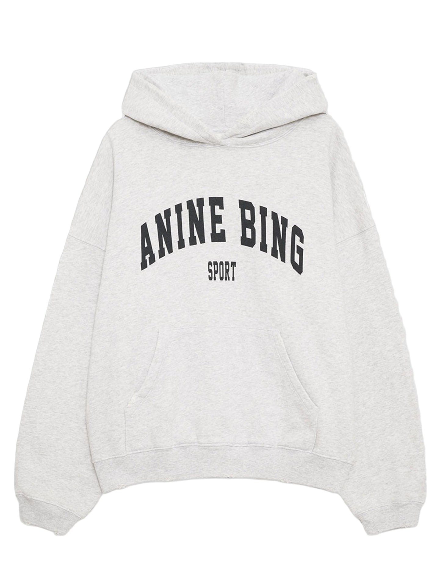 Anine Bing Harvey Sweatshirt in Grey Melange