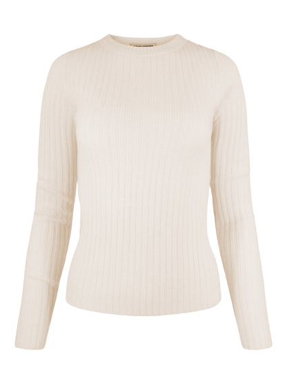 Autumn Cashmere Rib Crew Sweater (More Colors)