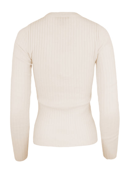 Autumn Cashmere Rib Crew Sweater (More Colors)