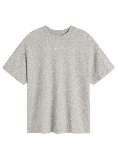 St. Agni Homme Tee in Light Grey Marle