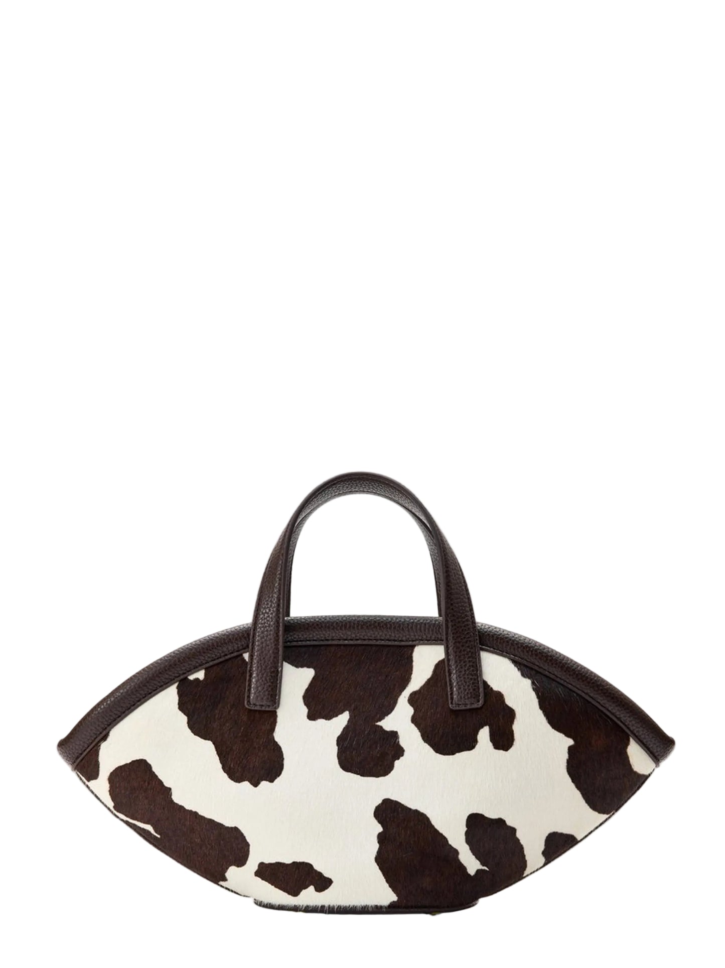 Simon Miller Haircalf Mini Mercado Tote in Cow Print