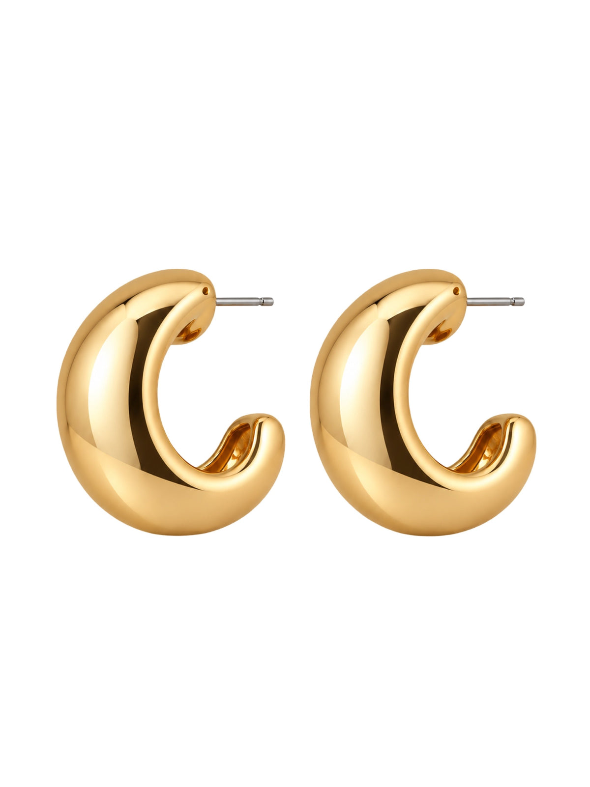 Large Gia Hoops