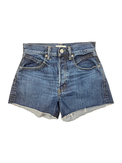 Moussy Vintage Southborough Western Shorts in Blue