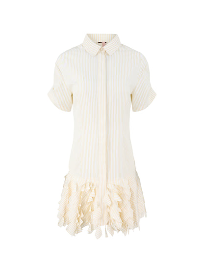 Alexis Ema Dress in Cream Stripe