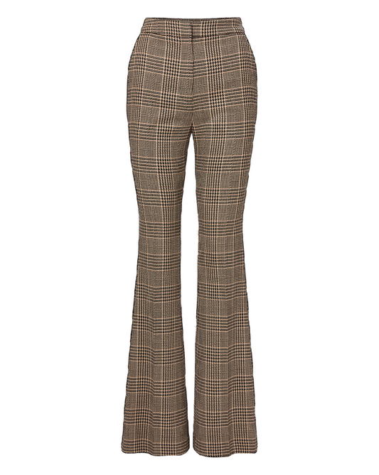 Veronica Beard Gracie Flare Pant in Black Multi