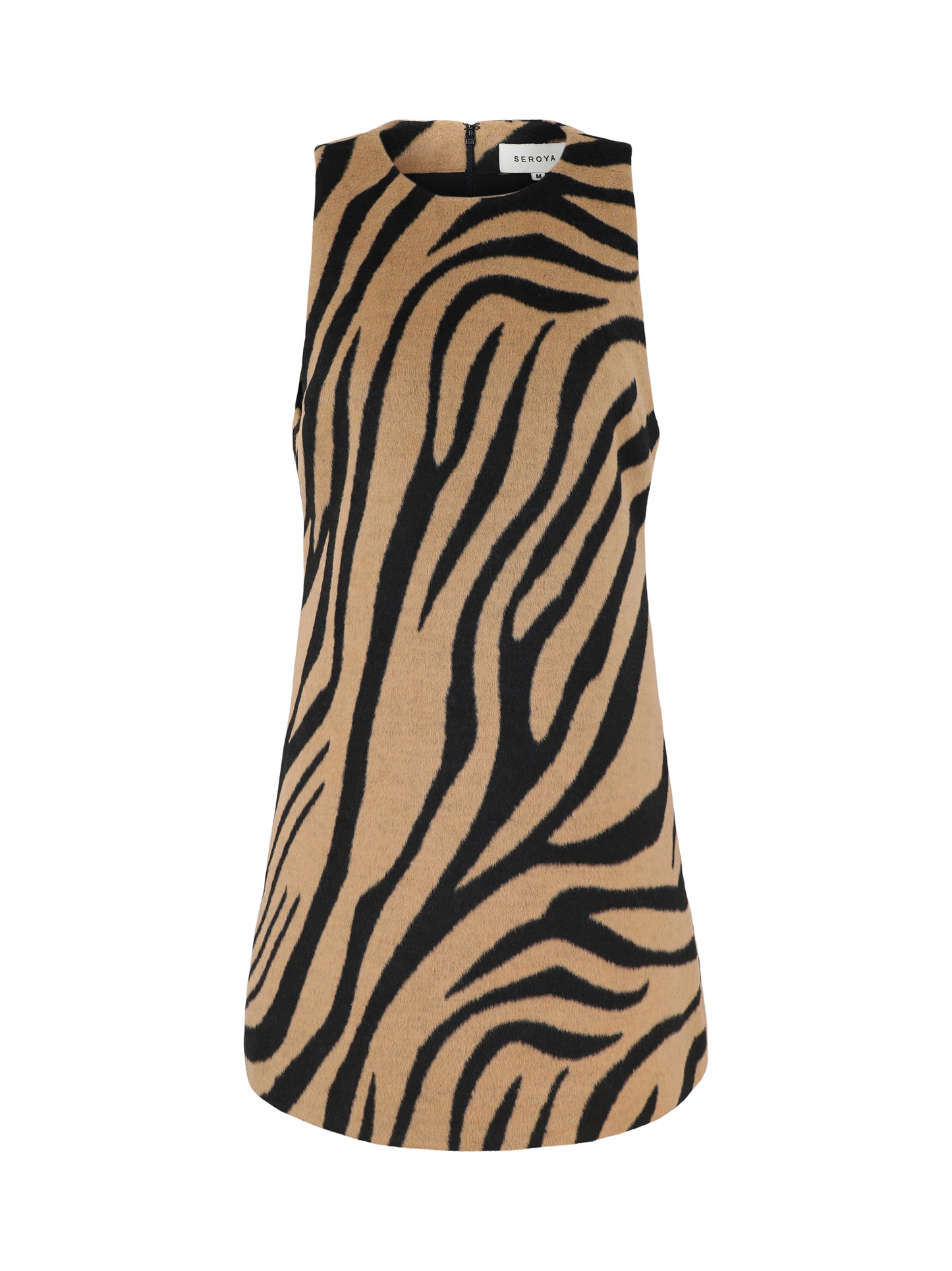 SEROYA Florrie Mini Dress in Zebra