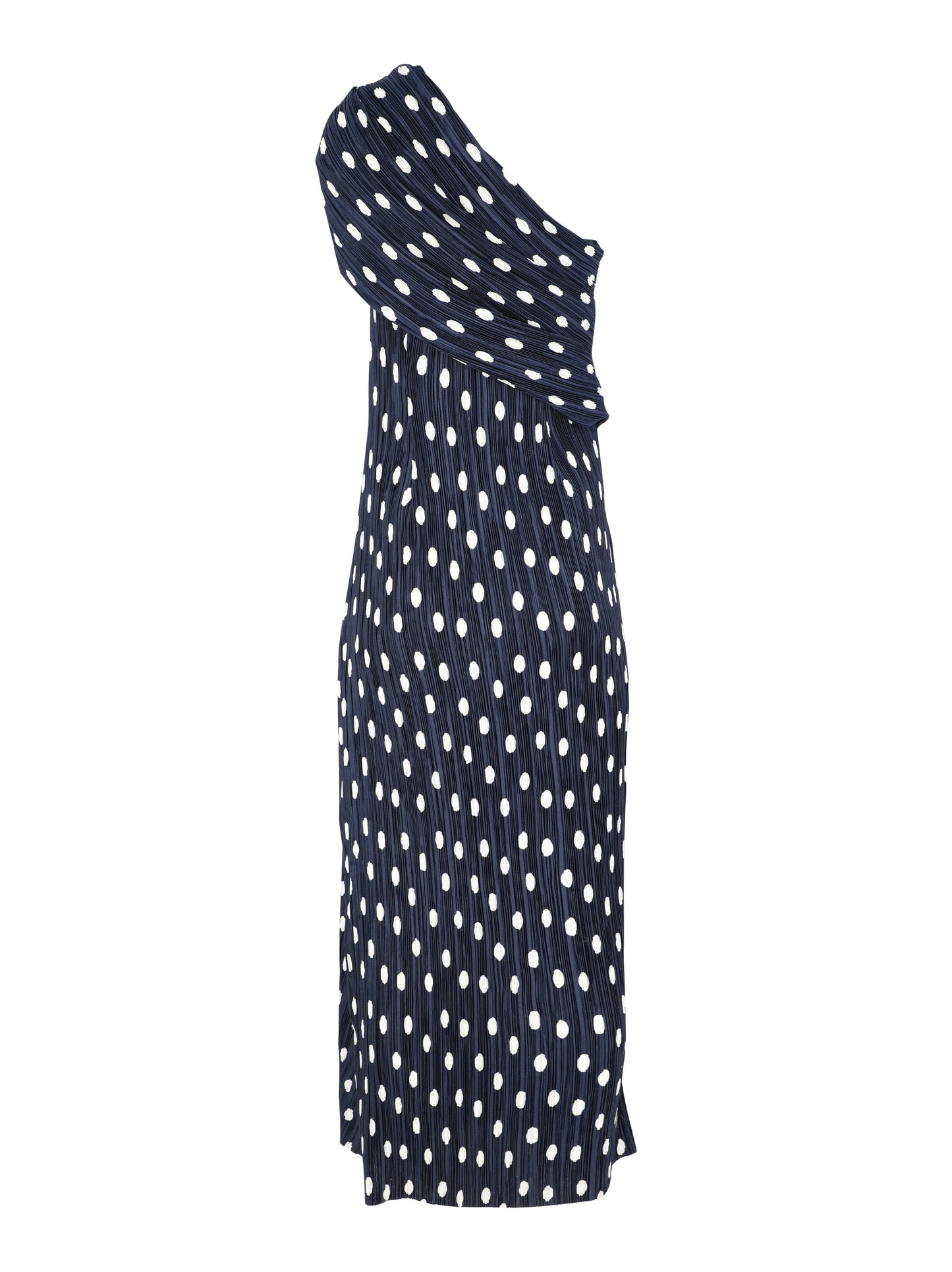 Cult Gaia Terre Dress in Small Dot Deep Lake