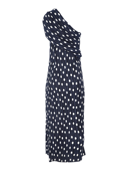 Cult Gaia Terre Dress in Small Dot Deep Lake