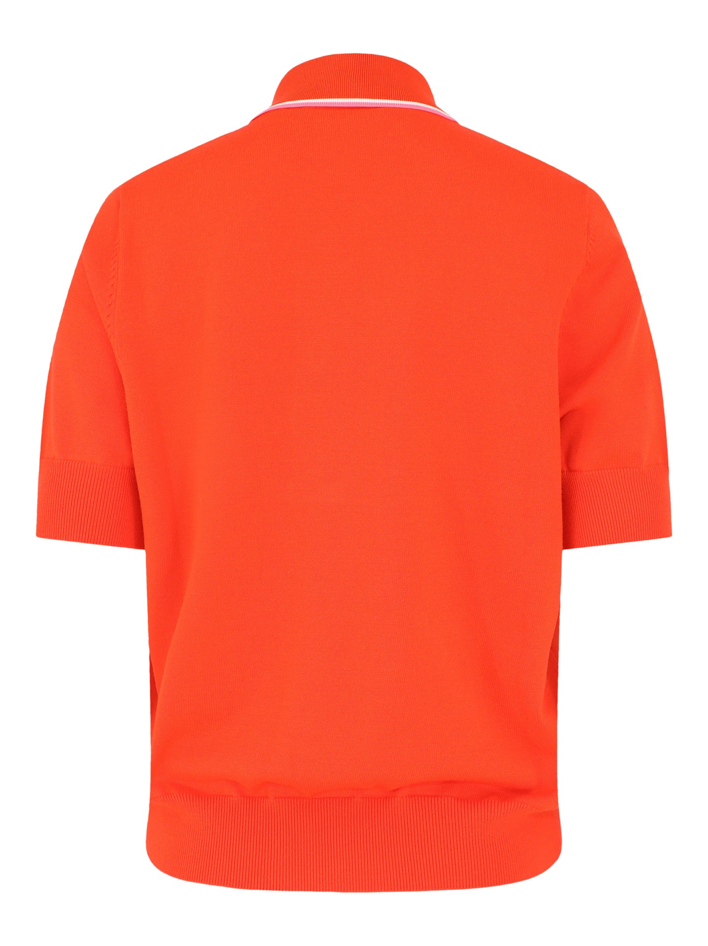 Essentiel Antwerp Polo With Bow in Combo Nectarine