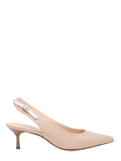 AGL Stana Sling B Heel in Powder Pink
