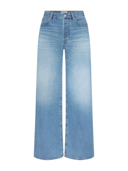 Frame Denim The Off Duty Loose Jean in Flutter