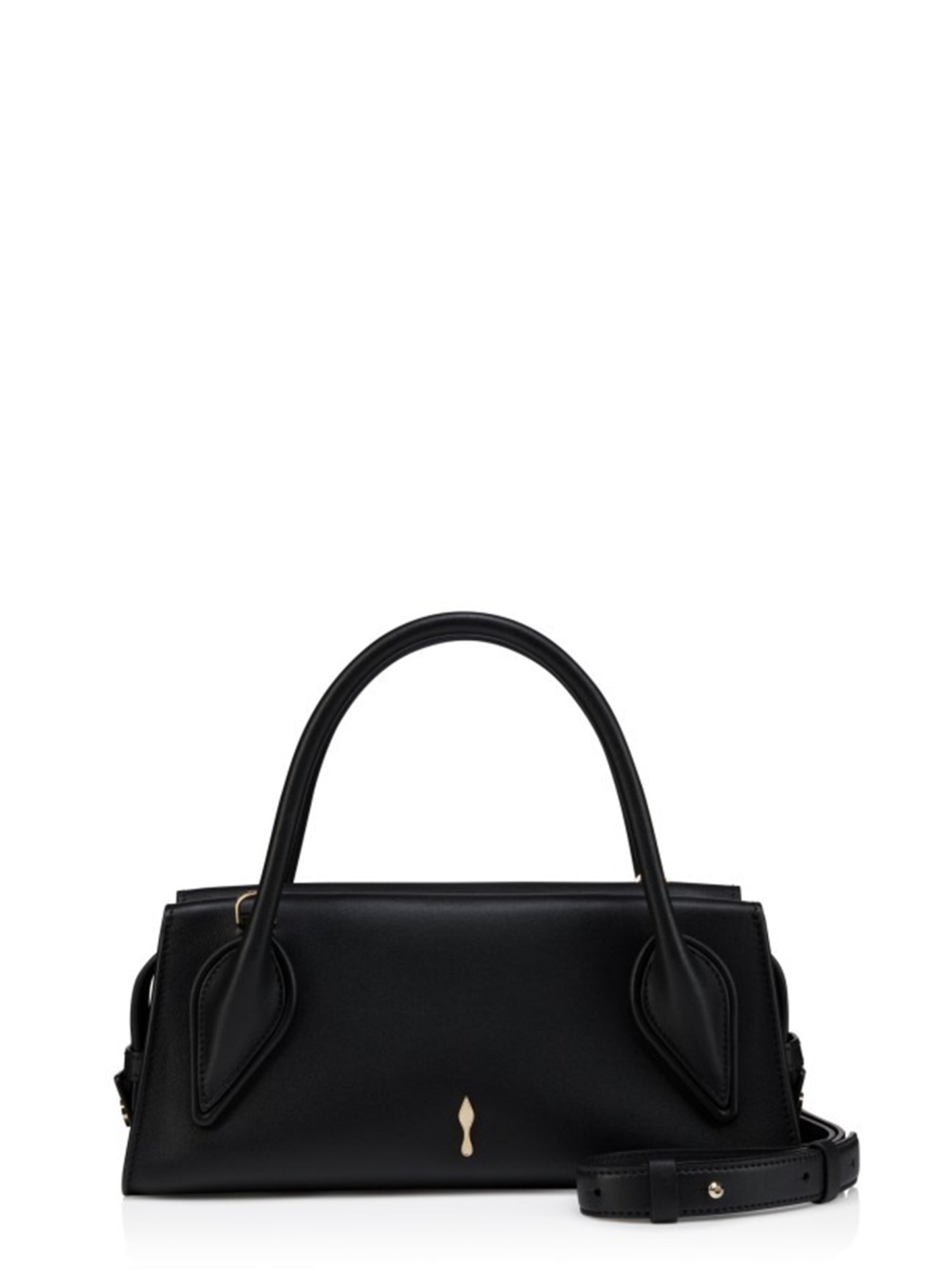 Christian Louboutin Venus Mini Crossbody in Calf Cordia Black | In-Store Only